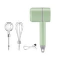 thumbnail image 1 of Yuarrent Batidor de huevos eléctrico Mezclador inalámbrico recargable Batidora ajustable Batidora para hornear Accesorios de cocina para el hogar Cocina y Comedor Verde Yuarrent HA059934-03B, 1 of 6