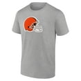 thumbnail image 2 of Men's Fanatics Heather Gray Cleveland Browns Primary Logo T-Shirt, 2 of 3
