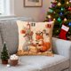 thumbnail image 5 of Christmas Decoration Festive Ambiance Gifts Christmas Printed Pillow Covers Home Pillowcases, 5 of 6