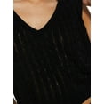 thumbnail image 3 of Liacowi Women Crochet Tank Tops Summer Solid Color Sleeveless V Neck Sweater Vest Knitted Crop Top Streetwear Club Wear, 3 of 6