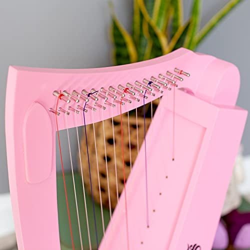Schoenhut 15 String Harp W/ Bench, Pink - Walmart.ca