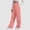 *Watermelon Red, variant on Women's Fleece Pants with Pockets, Drawstring High Waist Sweatpants, Women's Plus Black,Size L