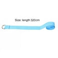 thumbnail image 5 of NIBOLOG Yoga Stretch Strap Burrs-free Muscle Relax Accessory Leg Stretchers Training Belt for Trainer, 5 of 8