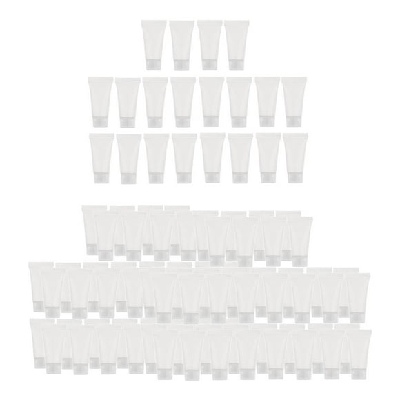 200 Soft Tubes Travel Lip Bottles Vials