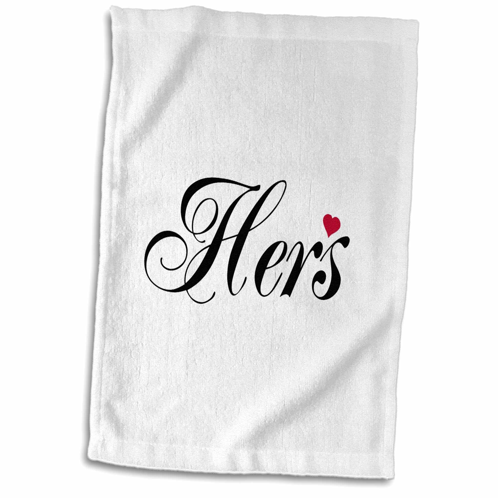 His and store hers beach towels