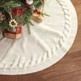 thumbnail image 1 of Falda para árbol de Navidad LimBridge color crema 91 cm tejido, 1 of 5