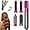 Gray Purple, variant on Magic Styler 4-in-1 Airstyler, Magicstyler Air Styler, Curling Iron Brush Air Curler Air Styler Wrap, Auto Wrap Curlers, Multi Hair Styler for Fast Hairstyle (Gray Purple)
