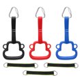 thumbnail image 1 of 3 anillos de gimnasia para niños, ABS de tres colores con correa, anillos de dominadas para ejercicios de fitness para niños., 1 of 14