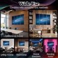 thumbnail image 7 of Classroom 8 Pack Art Acoustic Panels Sound Absorbing Milky Way Galaxy Starry Night Sky Blue Cosmic Shooting Stars Decorative Soundproof Wall Panels Self Adhesive for Nursery Kids Game Room 48"x32", 7 of 7