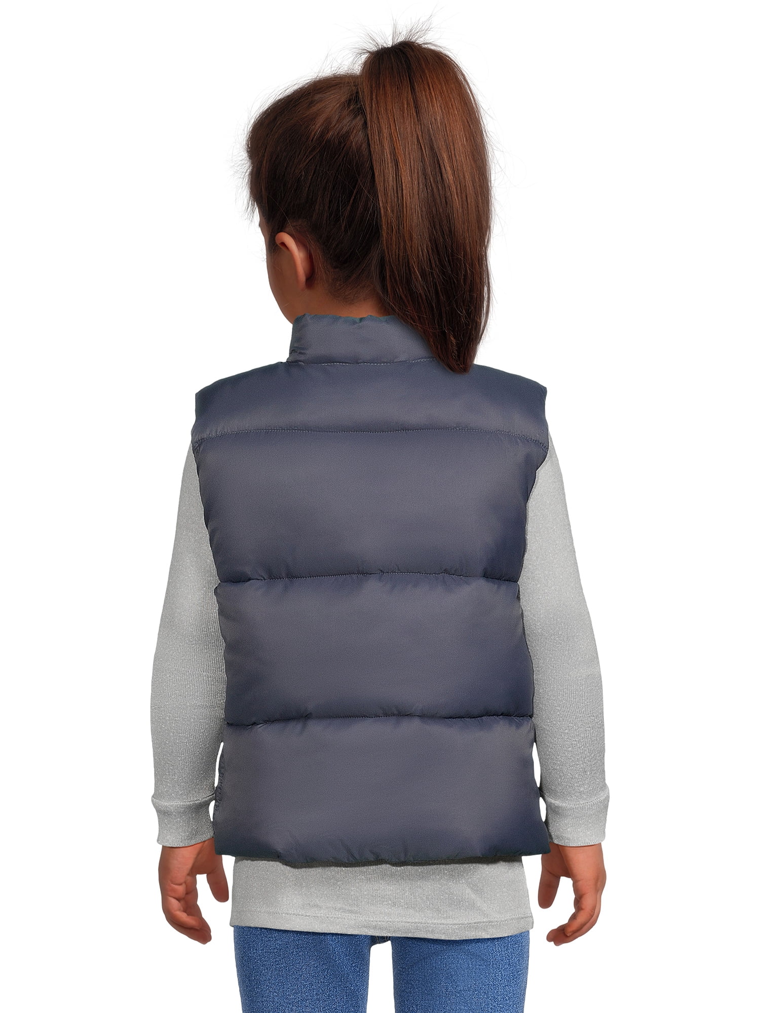 Wonder Nation Toddler Puffer Vest, Sizes 12M-5T
