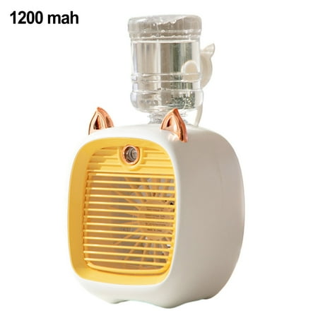 

1200mAh Air Conditioner Portable Camping Fan Rechargeable Spray Cooling