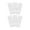 6 White,2 Hook 3/4 Inch, variant on Wingslove Womens 6pcs-Pack Elastic Multi-Size Bra Extender Accessories Bra Band