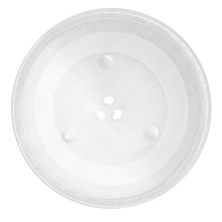 

Fovolat Microwave Plate Replacement|24.5 cm/9.6in Heat-resistant Food-safe Microwave Glass Plate|Universal Microwave Turntable for Most Microwave Ovens