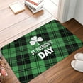 thumbnail image 4 of Yiaed St Patrick's day Print Flannel Doormat Mat Outdoor Indoor Door Mats,Welcome Matt Outdoor Front Door Mat Doormat Outdoor Mat Outdoor Mat,16"x24", 4 of 7