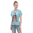 thumbnail image 4 of Women's Basic Short Sleeve T-Shirt Demon Slayer Blade Nidouzi, 4 of 6