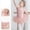 AB49 Pink, variant on Bainana Little Baby Girls Cute Ballet Dance Dress Size 4-5 Years Color Block Short Sleeve V Neck Dresses Girls Performance Dance Tutu Dress Pink