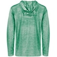 thumbnail image 2 of Holloway Sportswear M Electrify Coolcore® Hoodie Kelly Heather 222589, 2 of 5