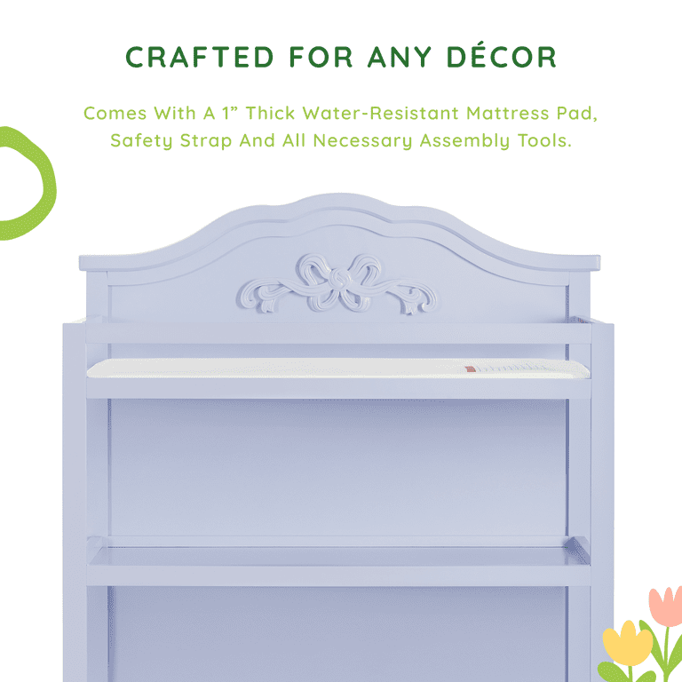 Bookshelf changing table combo outlet