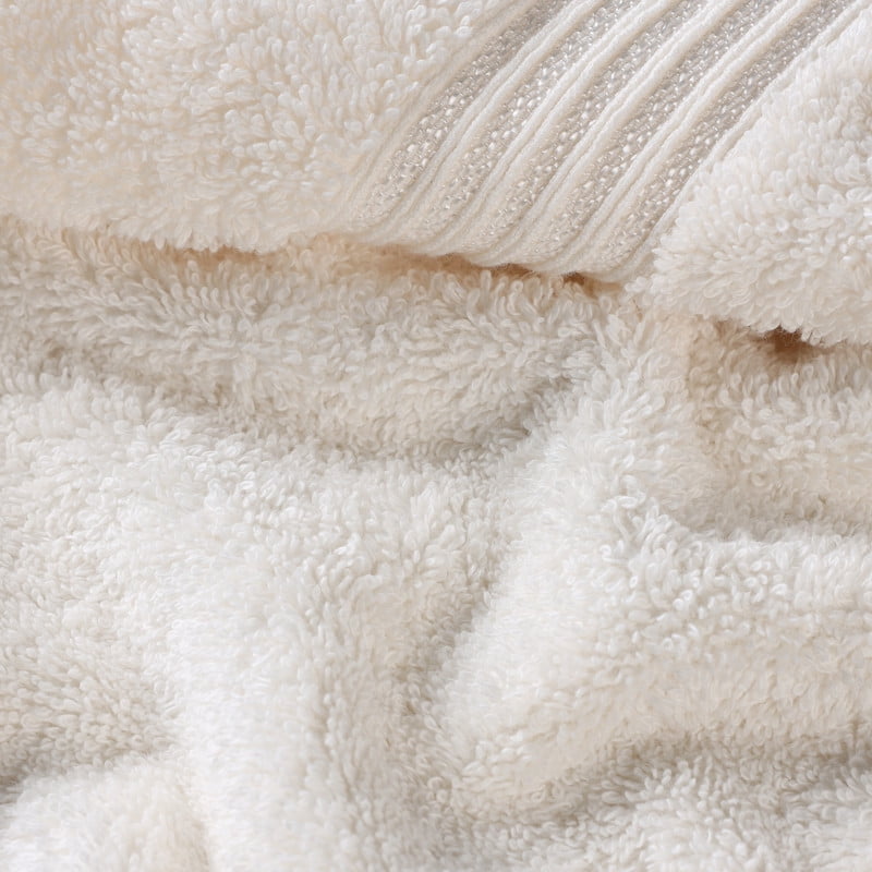 Superior Egyptian Cotton Absorbent Ivory Hand Towel Set of 8