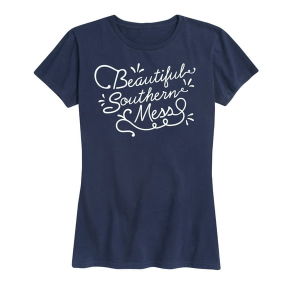 Country Casuals - Beautiful Southern Mess - Women's Short Sleeve Graphic T-Shirt