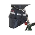 thumbnail image 2 of Bushwhacker Tacoma Large Expandable Bicycle Seat Bag with Reflective Trim & Light Clip Attachment - Cycling Under Seat Wedge Pack for Rear Frame and Front Bike Accessories, 2 of 2