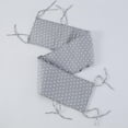 thumbnail image 1 of Cama de Cuna de Guardería para Bebé, Parachoques Grueso, Cuna Pieza Alrededor Del Cojín, Almohadas Protectoras para Cuna, Decoración de La Punto gris Yotijar Cojín de parachoques de cabecera, 1 of 8