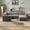Dark Gray, variant on Novilla Modular Sectional Sofa, No Assembly Cloud Sectional Couch with Smarts Coil® Support, Chenille Fabric Sectional Sofa, Boneless Couch for Living Room Apartment, Beige (Ottoman)