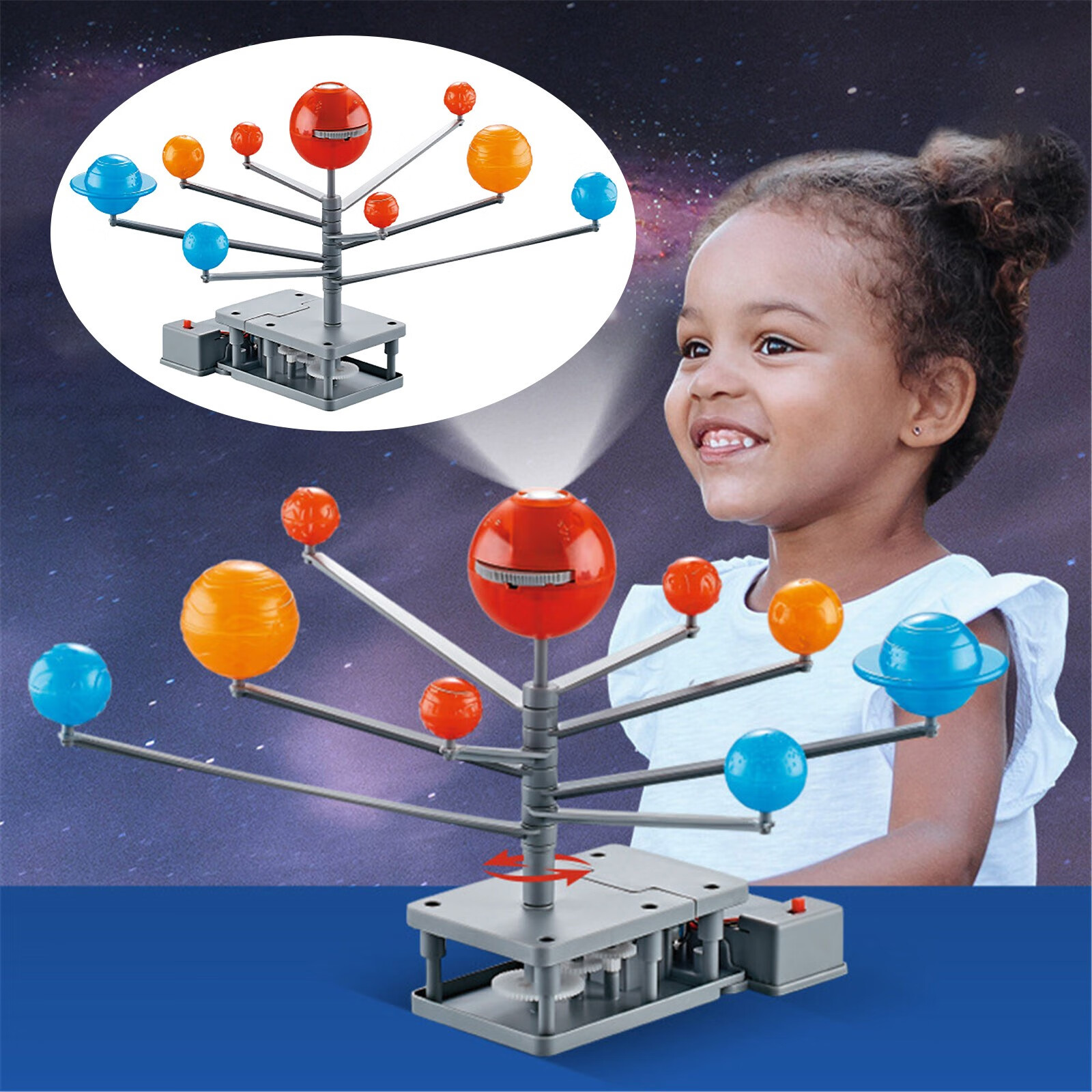 Solar System Nine Model Science Kit Kids DIY Assembly