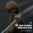 thumbnail image 5 of Pawaboo Dog Harness with Leash Set, X-Frame No Pull Pet Harness, Adjustable Choke Free Dog Vest Harness for Small Medium Dogs & Puppies, Breathable Puppy Vest with Leash for Walking Outing (M, Pink), 5 of 8