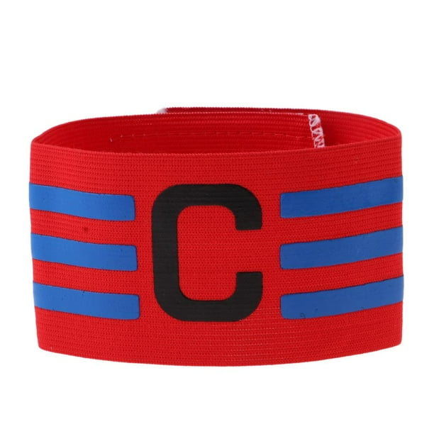 Duradero Brazalete Cinta de Sujeción Macarena para deportes de Pelota fútbol Baloncesto 2 rojo Capitán Brazalete