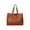 Brown, variant on Oversized Shoulder Bag 13.39x11.02x4.72in PU Large Capacity Tote Brown Gray Red Black Purple Green Work Bag Roomy Satchel Commuter Carryall Big Everyday Bag Travel Spacious Essential