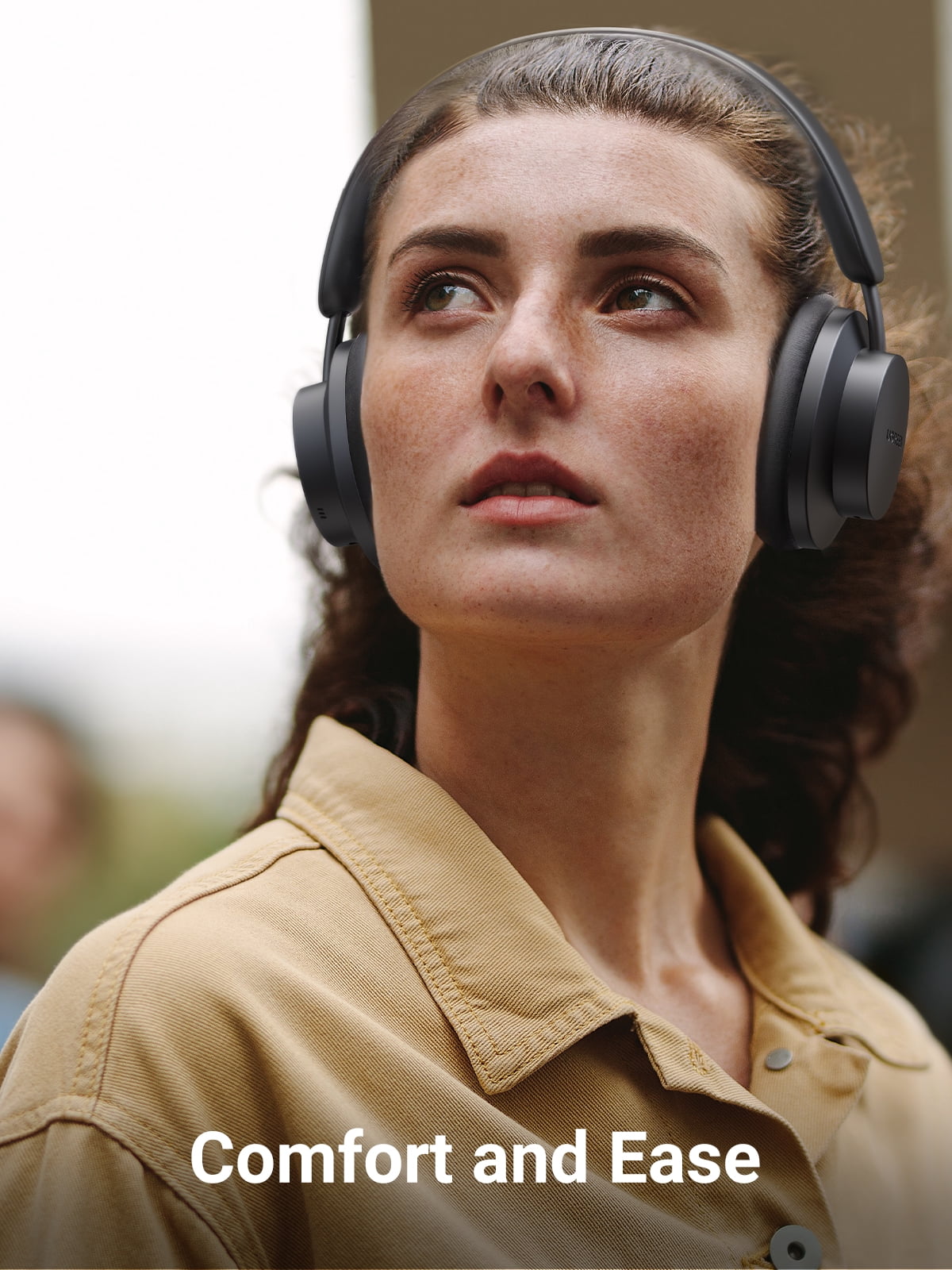 UGREEN Max3 Noise Cancelling Headphones with 5 Microphones and 3D Spatial Sound, Black
