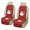 Red, variant on Eheartsgir Removable Car Front Seat Covers for Universal Fit, Quilted Breathable Fabric Non-Slip Car Seat Covers, Wood Geometric Stripe