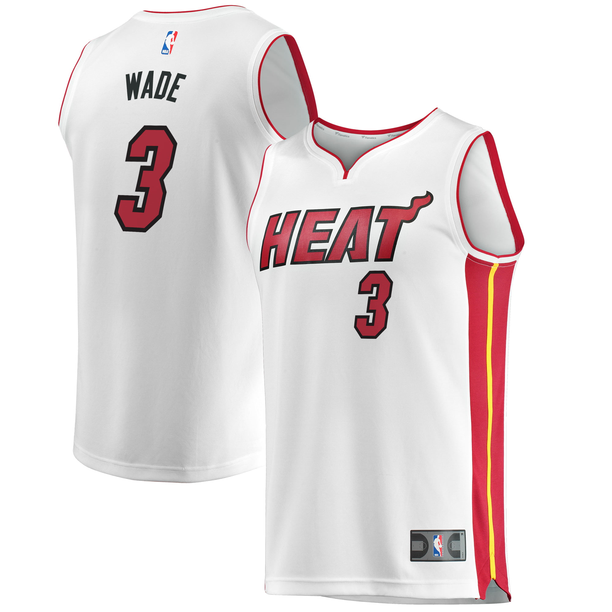 Dwyane Wade Miami Heat Fanatics Branded 