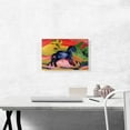 thumbnail image 2 of ARTCANVAS Little Blue Horse 1912 Canvas Art Print by Franz Marc - Size: 18" x 12" (1.50" Deep), 2 of 9