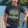 thumbnail image 4 of Jollimate Mount Rainier National Park Washington Shirt, Men Vintage Hiking T-Shirt, Outdoor Nature Graphic Tee, Gift for Men, 4 of 6