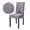 Silver Gray, variant on 6 Pack Washable Chair Covers, Knitted Jacquard Stretch Removable Dining Chair Protector Cover Seat Slipcover for Hotel,Dining Room,Ceremony,Banquet Wedding Party