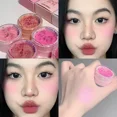 thumbnail image 1 of Heallor-Crema de maquillaje multifuncional, colorete labial, tinte facial Rosa Natural, larga duración, fácil de melocotón, Cosméticos faciales B, 1 of 5
