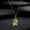 Gold, variant on Arab Bismillah Calligraphy Pendant stainless steel Necklace Women Art Jewelry