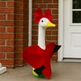 thumbnail image 4 of Porch Goose Valentine Outfits，Holiday Porch Goose Outfits for Valentine and St. Patrick Porch Goose Clothes for Patio Yard Lawn Decor, 4 of 6