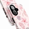 thumbnail image 3 of Pink Sea Life Dual Layer Phone Case – Cute Coral & Shell Design for iPhone 16 15 14 13 12 11 Pro Max, 3 of 6