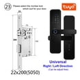 thumbnail image 2 of Biometric Fingerprint Security Intelligent Tuya Smart Password Electronic Door Lock To Open The Door Remotely ,Smart and Convenient, 2 of 7