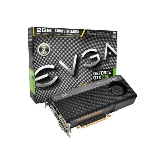 EVGA NVIDIA GeForce GTX 660 Ti Graphic Card, 2 GB GDDR5