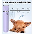 thumbnail image 5 of Cordless  Paw Trimmer - Low Noise Small  Clippers with Double     Clipper for Dogs Cats and Small Pets for Trimming Hair Around Paws, Eyes, Ears, , Rump, 5 of 7
