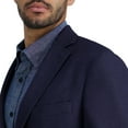 thumbnail image 4 of Haggar Smart Wash Sports Coat, Long, Blue 42, 4 of 5
