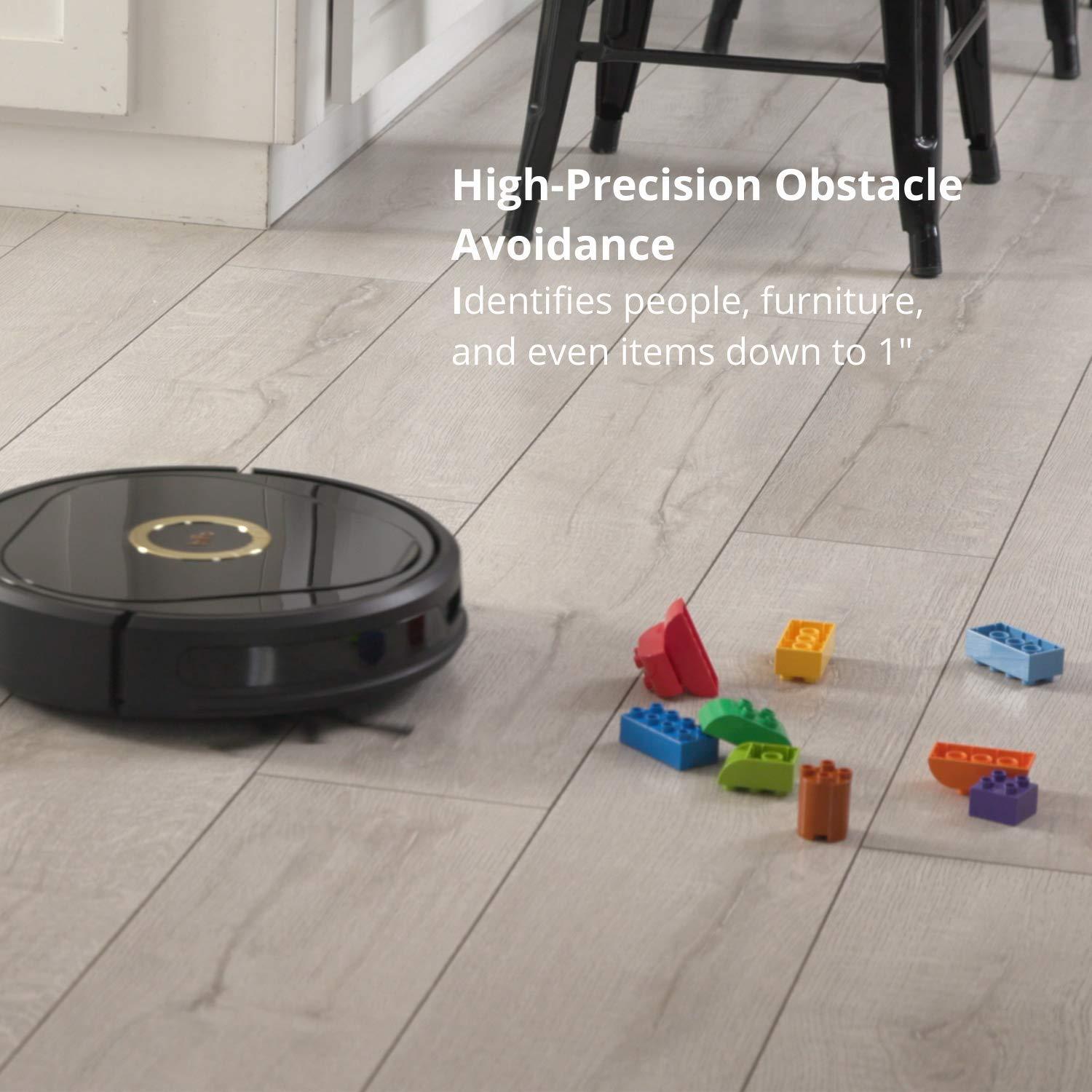 Trifo Lucy AI Home Robot Vacuum with 1080p Full HD Day & Night Vision, Video Recording, Smart Navigation and Mapping, Super Powerful, 3000Pa Suction, Obstacle Avoidance Down to 1", No-go Zones, Pet Hair - image 4 of 7
