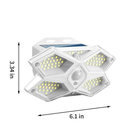 

Clearance! Feinib Garden Light Solar Lights for Outside Yard Fence Porch and Garage Solar Wall Lights Solar Powered Outdoor Lights Body Sensing Outdoor Decorative Low Light Sensor Solar Light