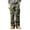 hgg209-Army Green, variant on Yaoyar Men's Casual Cargo Pants Stretch Athletic Trousers Loose Straight Leg Fashion Hiking Sweatpants with Multi Pockets
