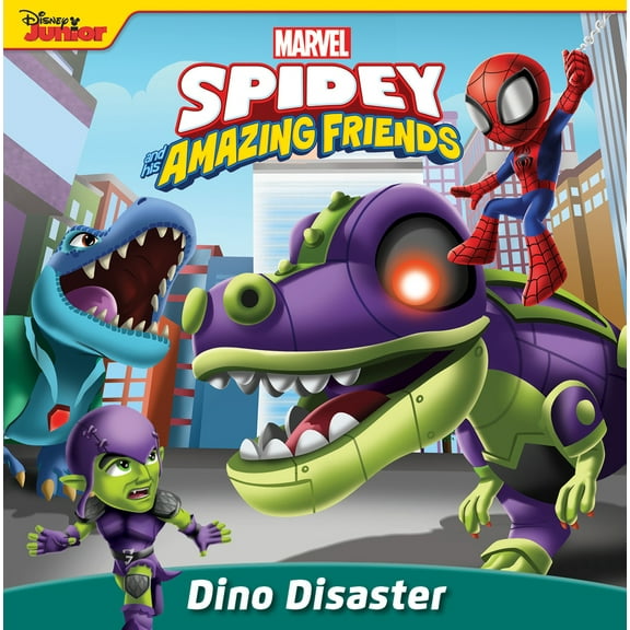 Pre-Owned Spidey and His Amazing Friends: Dino Disaster (Paperback) 1368094341 9781368094344