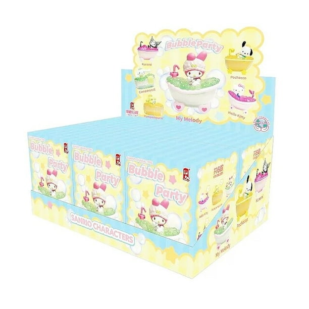 Sanrio Blind Box Pac-Man Colorful Beads Series Kuromi Cinnamoroll Hello  Kitty Pompompurin Pachacco Children's Toy Christmas Gift